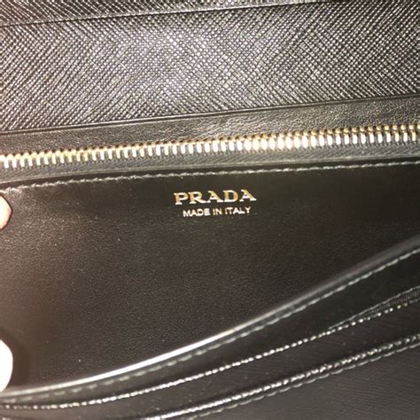 prada zig zag wallet|prada wallet holder.